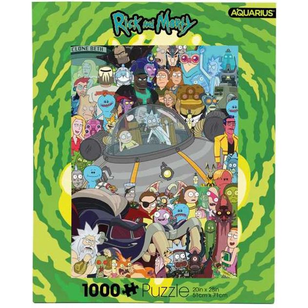 Rick & Morty 1000 Pieces Puzzle
