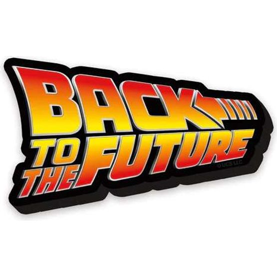Back To The Future Logo Funky Chunky Magnet