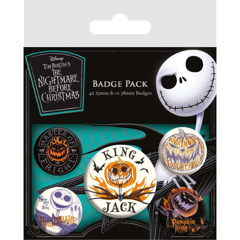 Badge Pack Nightmare Before Christmas