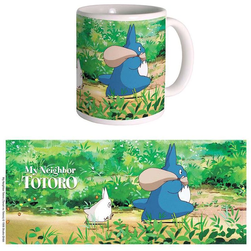 Totoro White And Blue Mug