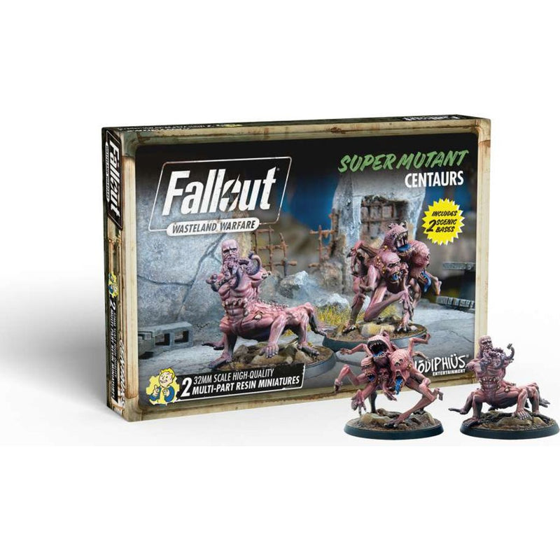 Fallout Wasteland Warfare Super Mutants Centaurs