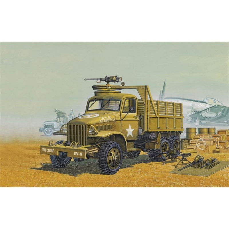 WWII US 6X6 Cargo Truck & Accessories - 1:72
