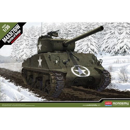 US Army M4A3 76mm 'Battle of the Bulge' - 1:35