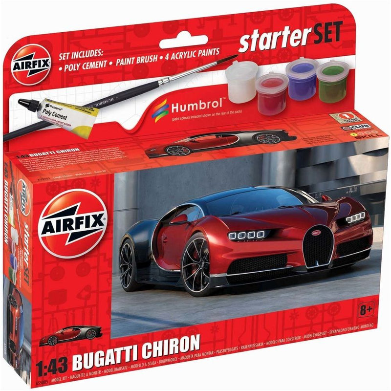 Small Starter Set New Bugatti Chiron - 1:43