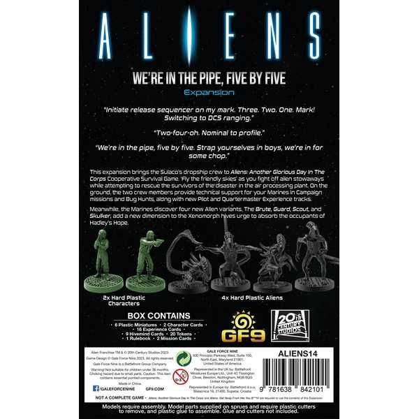 Aliens Five By Five Expansion