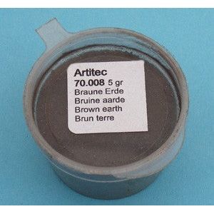 Mineral Paint Brown Earthtone (Weathering Powder) Cup 5-7 Gram Model