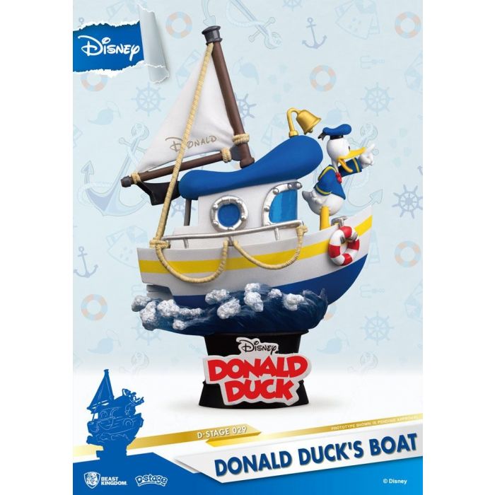 Disney: Donald Duck's Boat PVC Diorama