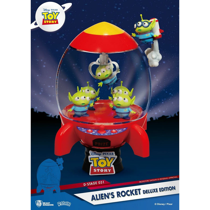 Disney: Toy Story 4 Aliens Rocket Deluxe PVC Diorama