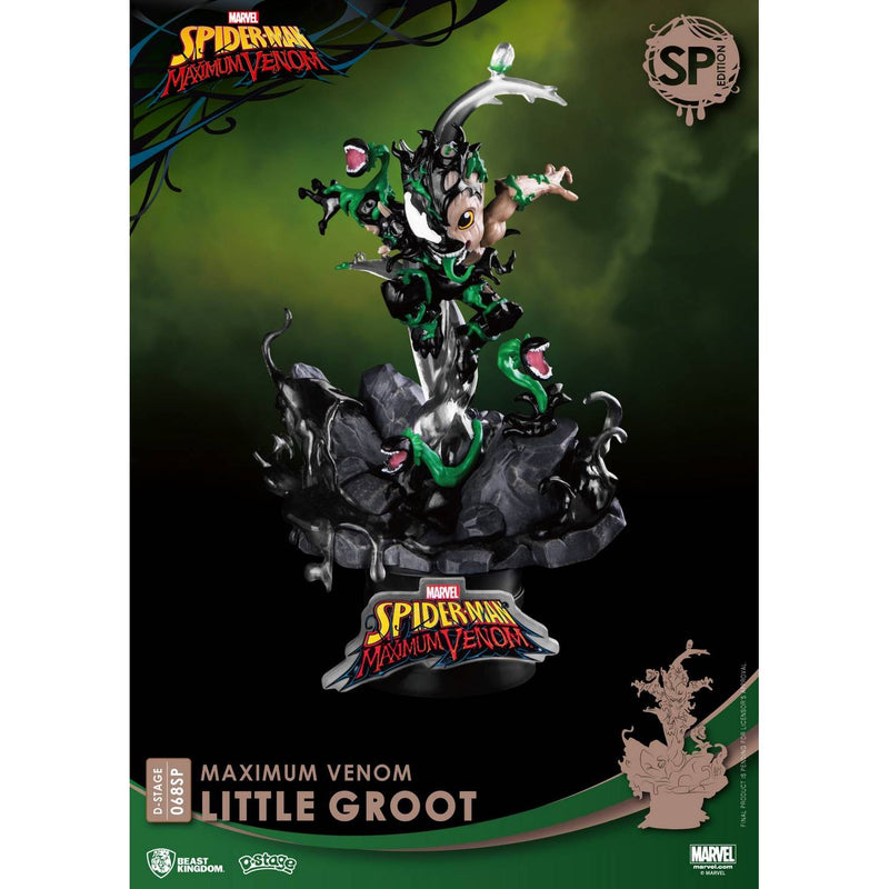 Marvel: Maximum Venom Little Groot Special Edition PVC Diorama