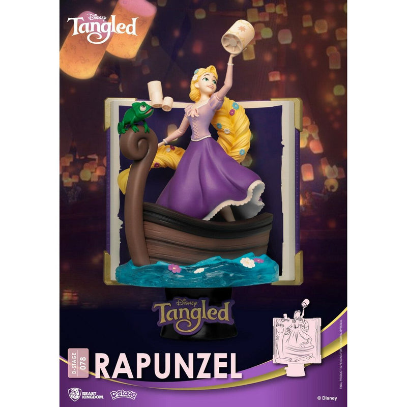 Disney: Story Book Series Rapunzel PVC Diorama Closed Box