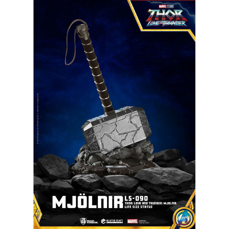Thor: Love And Thunder Mjolnir 1:1 Scale Statue