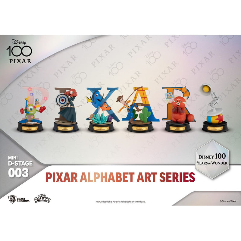 Disney: 100 Years Of Wonder Pixar Alphabet Art Series Set