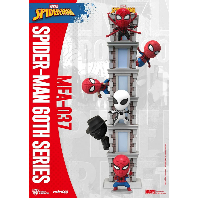 Marvel: Spider-Man 60Th Anniversary Series Bright Box 3 Inch Figure Set