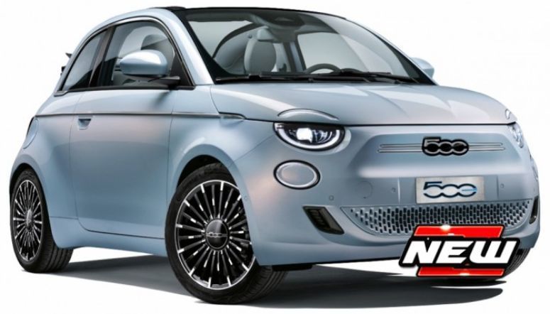 Fiat 500 La Prima 2021 Grey - 1:43