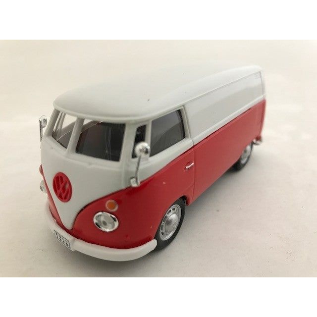 VW T1 Samba Van Red & White - 1:43