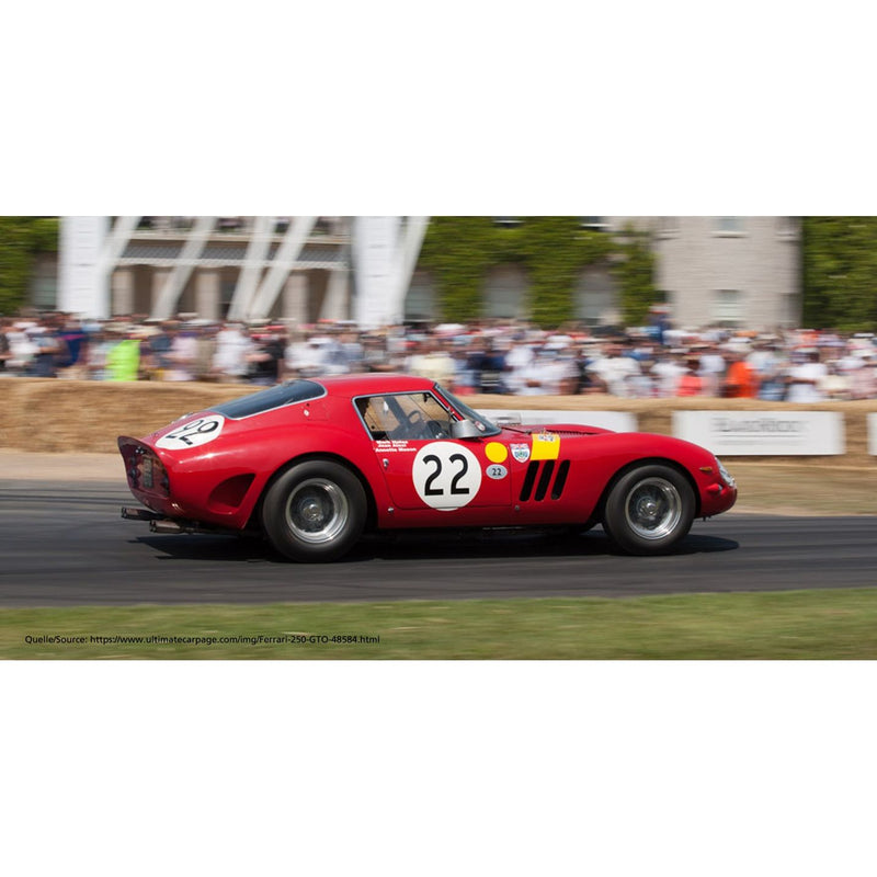 Ferrari 250 GTO LHD Chassis #3757 3rd 24h France 1962 Beurlys Elde #22 Nick Mason - 1:18