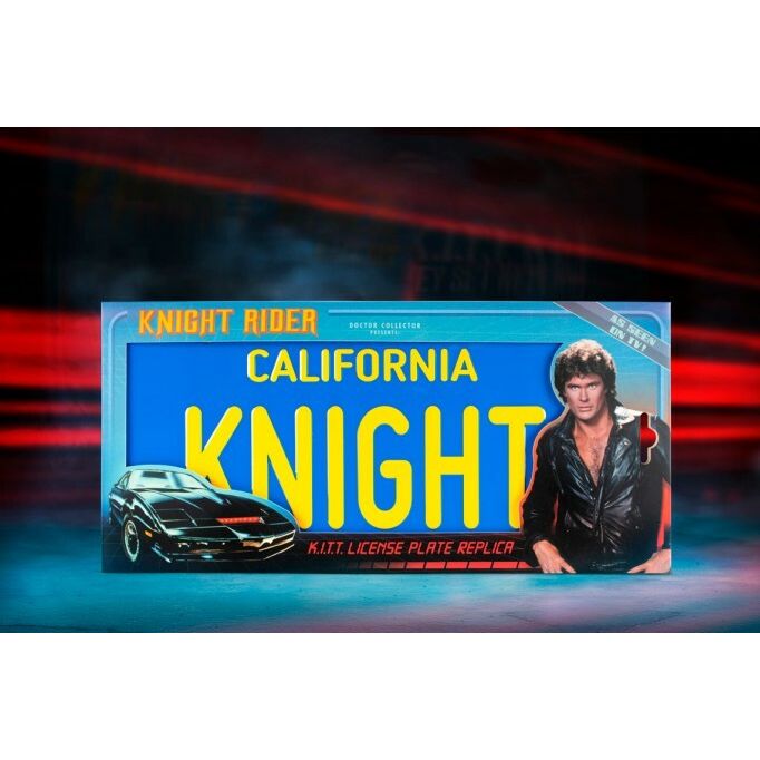 Knight Rider: License Plate Prop Replica