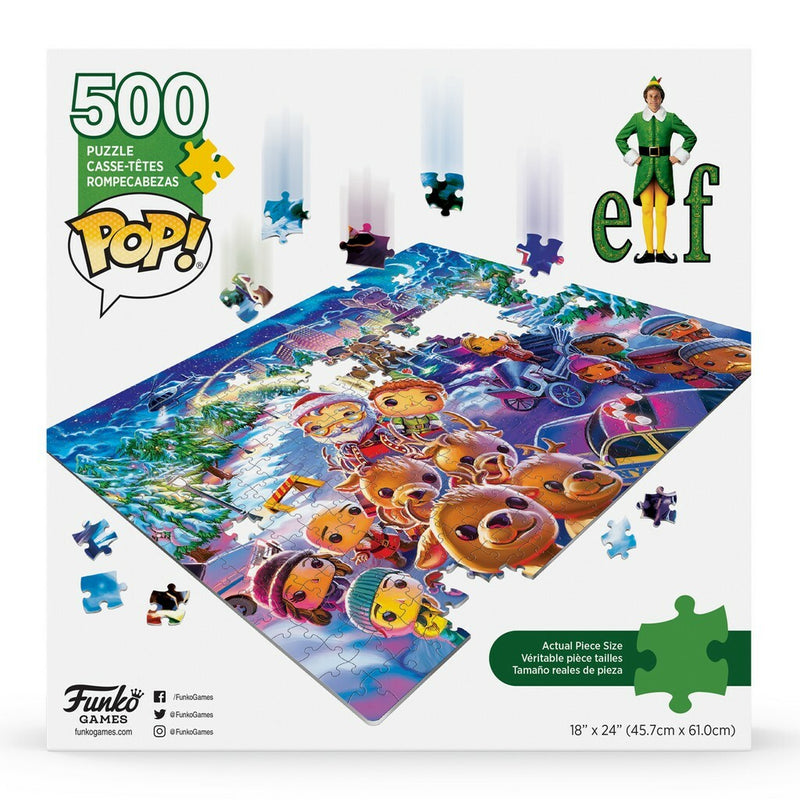Pop! Puzzles: Elf Puzzle - 500 Pieces
