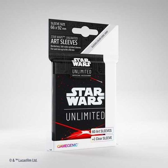 UNIT Gamegenic Star Wars: Unlimited Art Sleeves Space Red