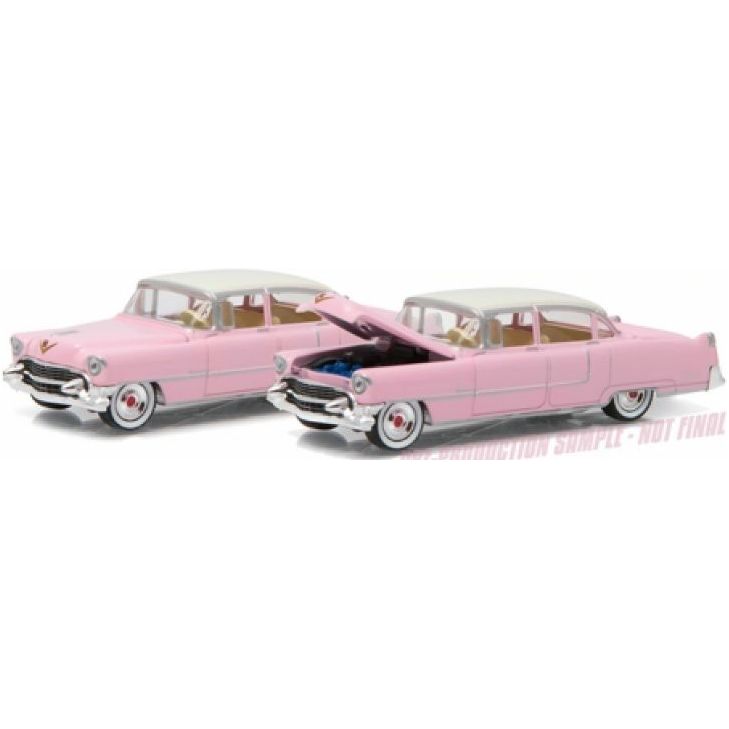 Cadillac Fleetwood Series 60 Pink 1955 W/White Roof - 1:64