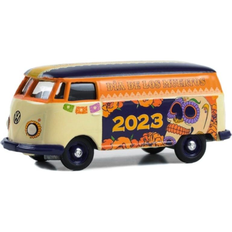 VW TYPE 2 Panel Van Dia De Los Muertos 2023 - 1:64