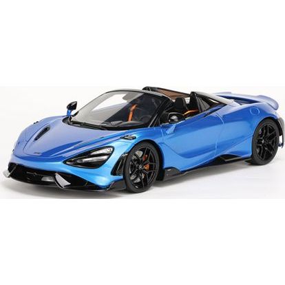 McLaren 765LT Spider 2021 Amit Blue - 1:18