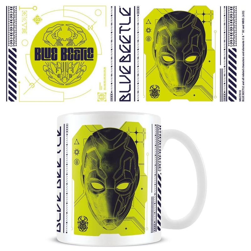 DC Comics: Blue Beetle Alien Biotech White Pod Mug