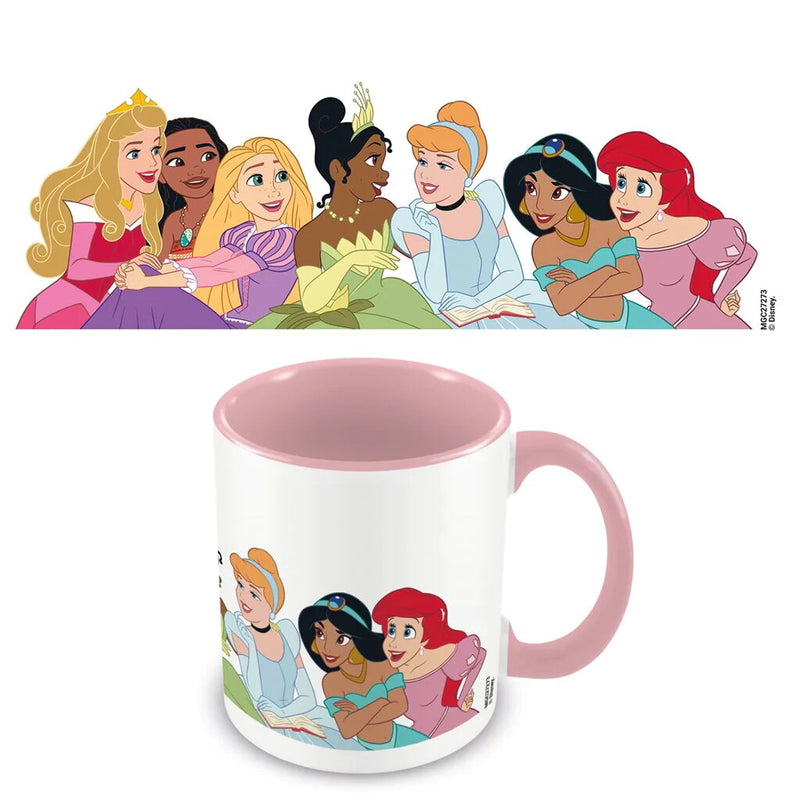 Disney: Disney Princess Princesses Pink Coloured Mug