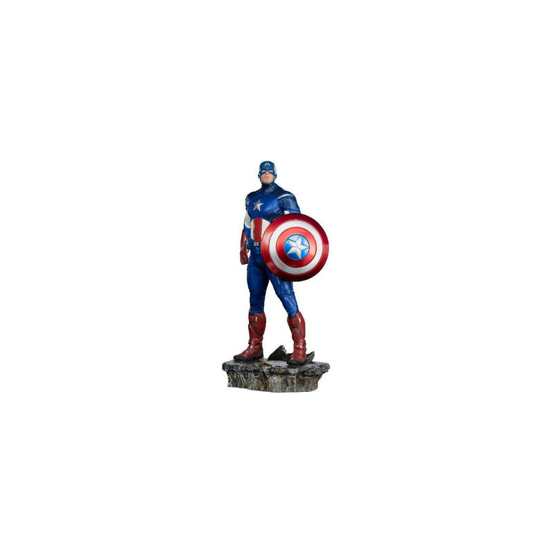 Marvel: Avengers Infinity Saga Captain America Battle Of Ny 1:10 Scale Statue