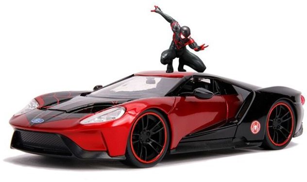 Ford GT 2017 w/Miles Morales Figure - 1:24