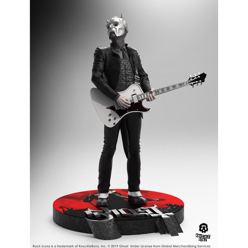 Rock Iconz: Ghost Nameless Ghoul White Guitar Statue