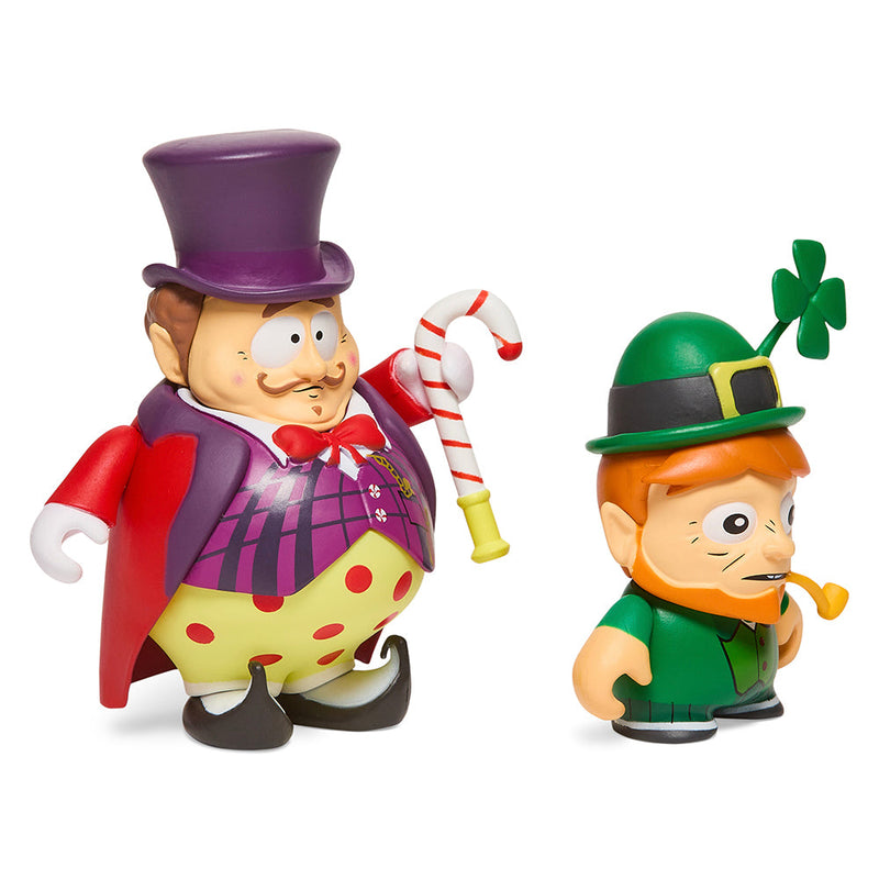 South Park: Imaginationland Mayor And Leprechaun 3 Inch Vinyl Figure - Pack Of 2