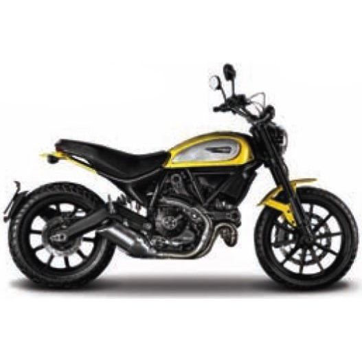 Ducati Scrambler - Yellow / Black - 1:18