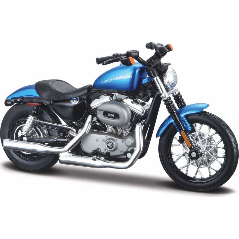 Harley-Davidson Xl 1200N Nightster 2012 Blue (37) - 1:18