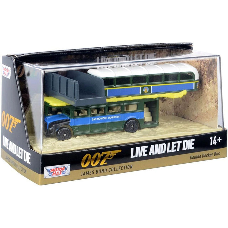 Double Decker Bus - James Bond 3 Inch Diorama Live And Let Die
