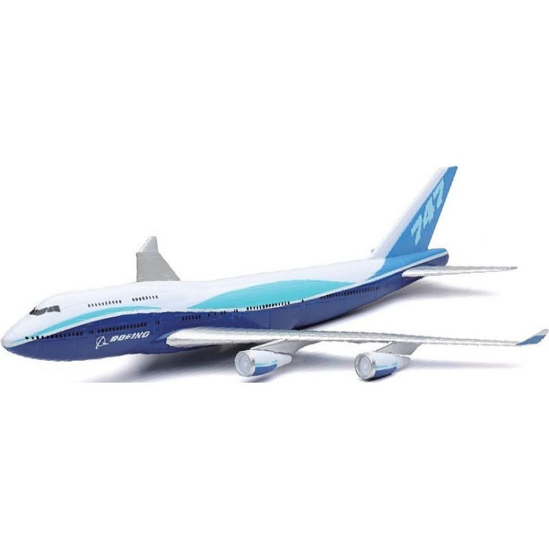 Boeing 747-400 Blue / White - 1:270