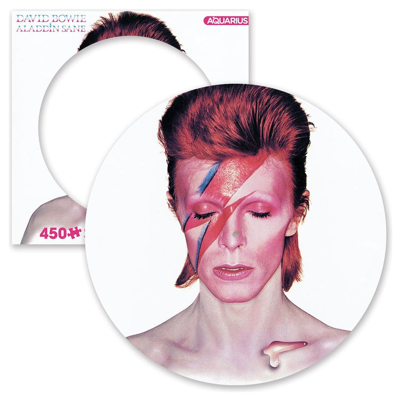 David Bowie: Aladdin Sane Picture Disc Jigsaw Puzzle - 450 Pieces