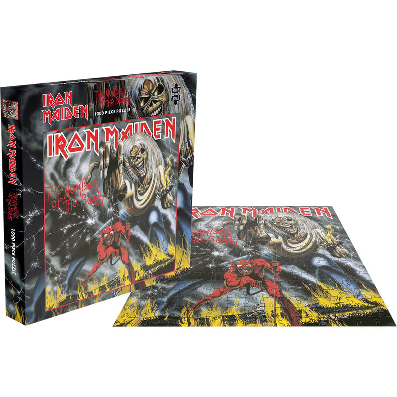 Iron Maiden: The Number Of The Beast Jigsaw Puzzle - 1000 Pieces
