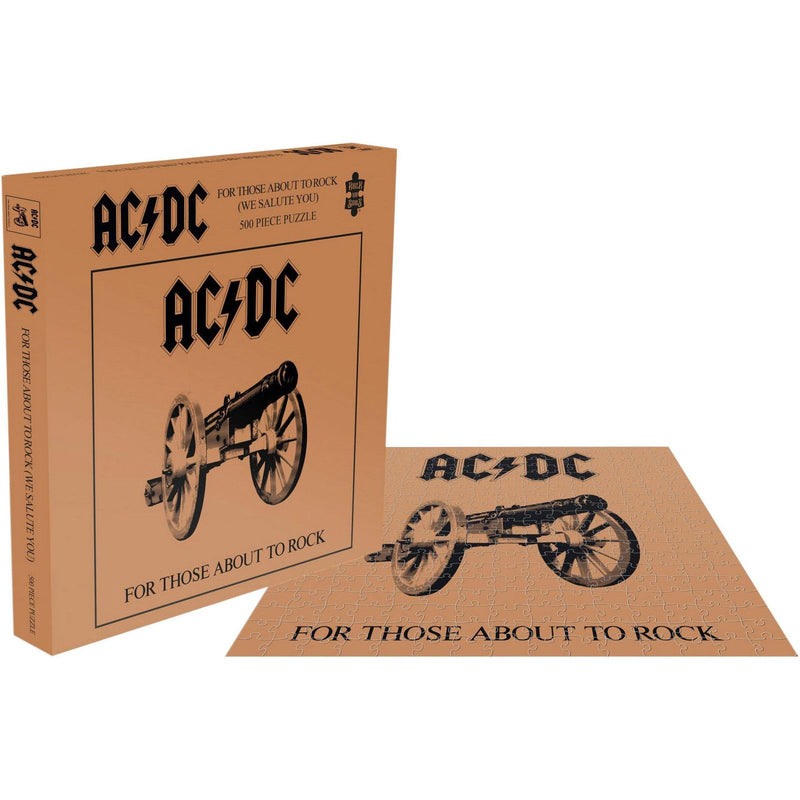 AC-DC: For Those About To Rock Jigsaw Puzzle - 500 Pieces