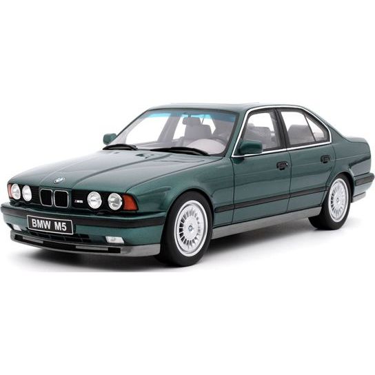 BMW E34 Phase 1 Touring M5 Green 1991 - 1:18