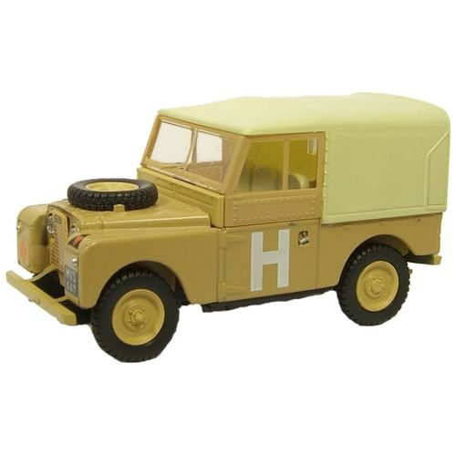 Land Rover S1 88" Canvas Sand - 1:76