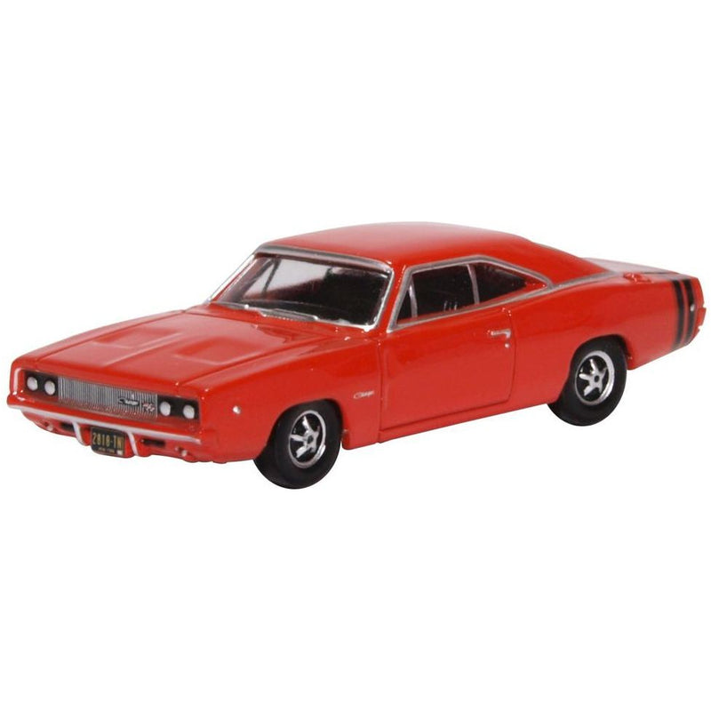 Dodge Charger 1968 Bright Red - 1:87