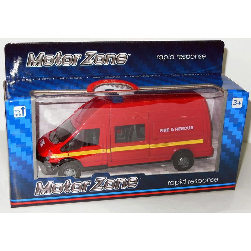 Motorzone Fire and Rescue Van - 6" Model