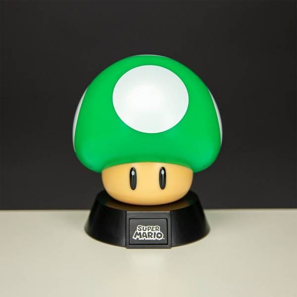 Super Mario: 1Up Mushroom Icon Light
