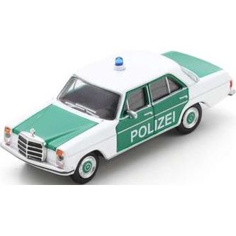 Mercedes Benz /8 Polizei White/Dark Green - 1:64