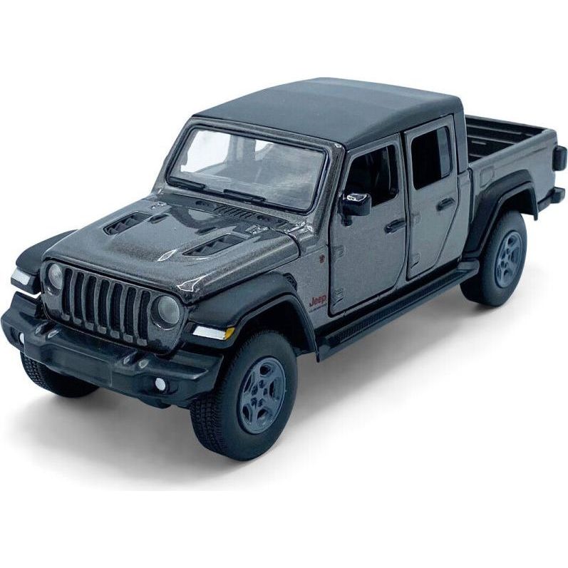 Jeep Gladiator Dark grey Lights & Sound & Pull Back - 1:32