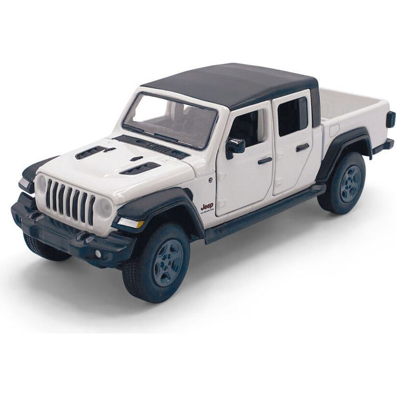 Jeep Gladiator White Lights & Sound & Pull Back - 1:32