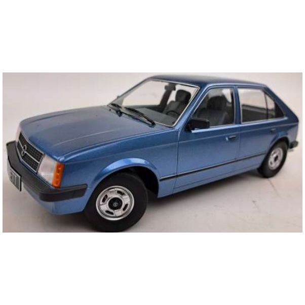 Opel Kadett D 5-Door 1984 Blue Metallic With Blue / Grey Interior - 1:18
