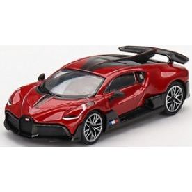 Bugatti Divo Red Metallic LHD - 1:64