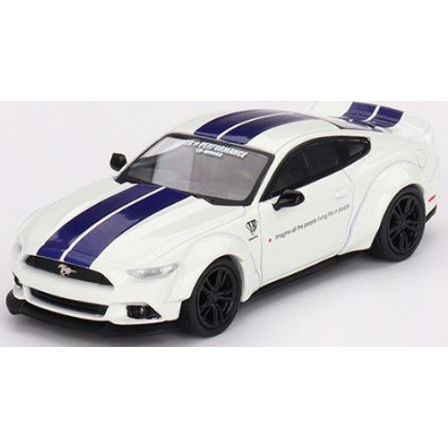 Ford Mustang GT LB-Works White / RHD - 1:64